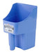 Miller Manufacturing 3 Quart Plastic Enclosed Feed Scoop BERRY BLUE