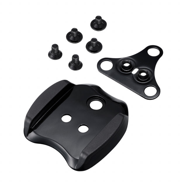 SHIMANO SPD CLEAT ADAPTERS WITH BOLTS BLACK