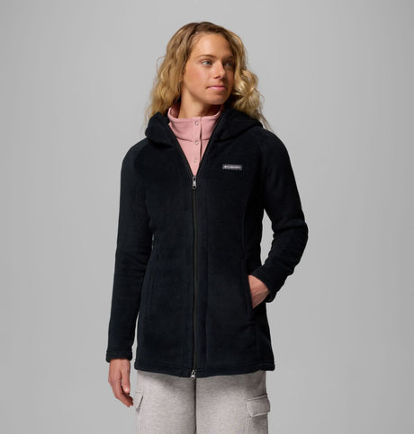 Columbia Womens Benton Springs Ii Long Hoodie Black