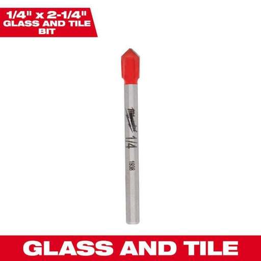 Milwaukee 1/4 In. Glass And Tile Bit