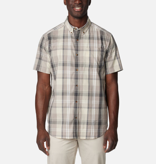 Columbia Men's Rapid Rivers II Short Sleeve Shirt - Flint Grey Multi Plaid Flint Grey Multi Plaid