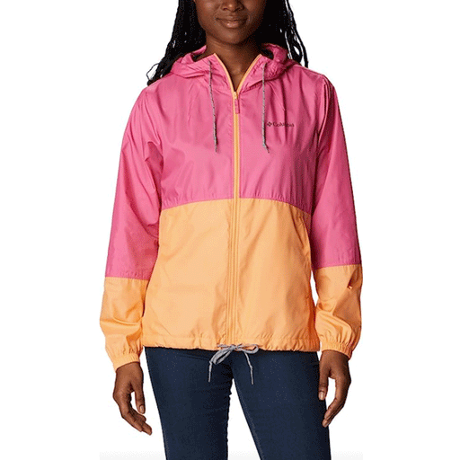 Columbia Women’s Flash Forward Windbreaker Jacket Wild Geranium/Peach