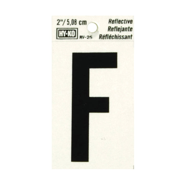 Hy-Ko Reflective Letter Black /  / F