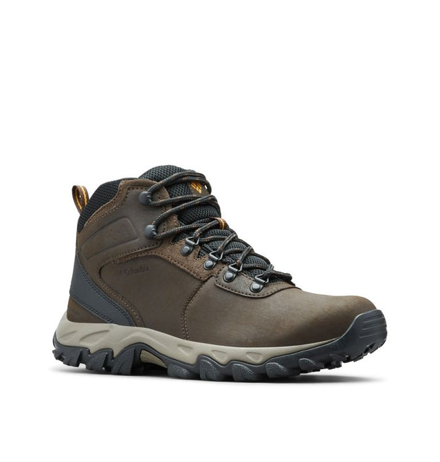 Columbia Men's Newton Ridge Plus II Waterproof Hiking Boot Cordovan/Squash