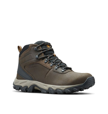 Columbia Men's Newton Ridge Plus II Waterproof Hiking Boot - Wide Cordovan/Squash