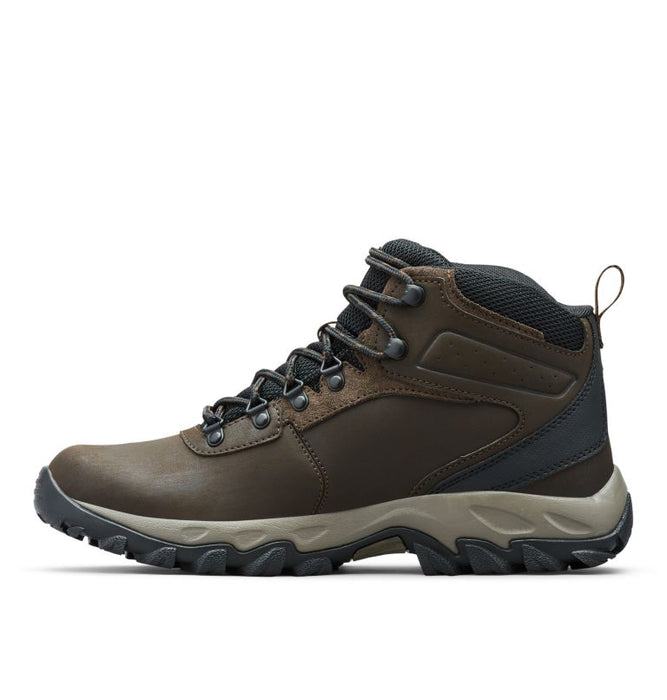 Columbia Men's Newton Ridge Plus II Waterproof Wide Boot - Cordovan/Squash Cordovan/Squash