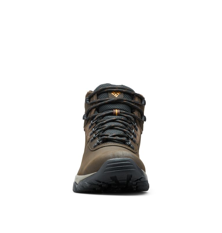 Columbia Men's Newton Ridge Plus II Waterproof Wide Boot - Cordovan/Squash Cordovan/Squash