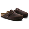 Birkenstock Boston Soft Footbed Oiled Leather Clog Habana oiled