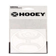 Hooey 6-inch Sticker Decal White