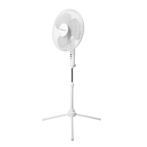 Vision Air 16-inch Oscillating Pedestal Fan - White
