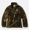 Columbia Boys Zing III Printed Fleece Jacket - Timberwolf Timberwolf