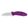 Kershaw Scallion Aluminum Knife - Stainless Steel/purple Ss/purple