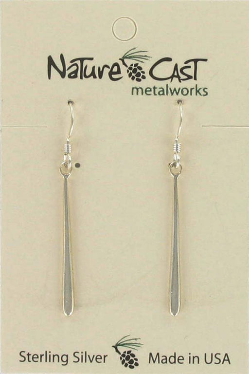 Nature Cast Metalworks Drop Sterling Silver Dangle Earring