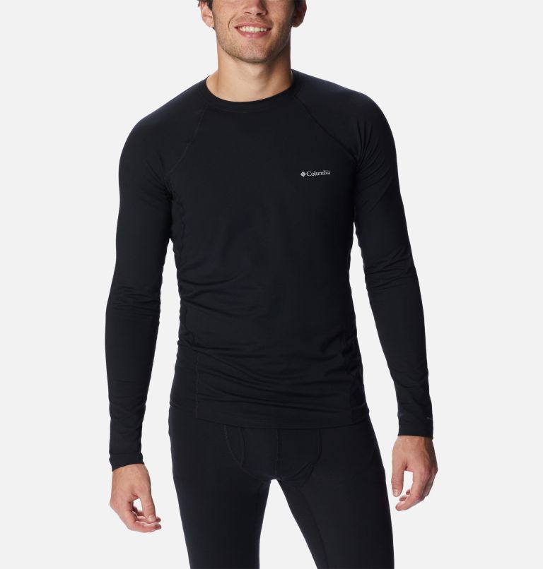 Columbia Men’s Omni-Heat Midweight Baselayer Crew Black