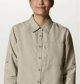 Mountain Hardwear Women's Canyon Long Sleeve Shirt - Khaki Khaki