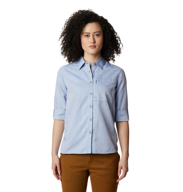 Mountain Hardwear Women's Canyon Long Sleeve Shirt - Deep Lake Deep Lake