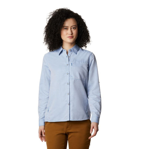 Mountain Hardwear Women's Canyon Long Sleeve Shirt - Deep Lake Deep Lake