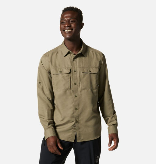 Mountain Hardwear Men's Canyon Long Sleeve Shirt - Stone Green Stone Green