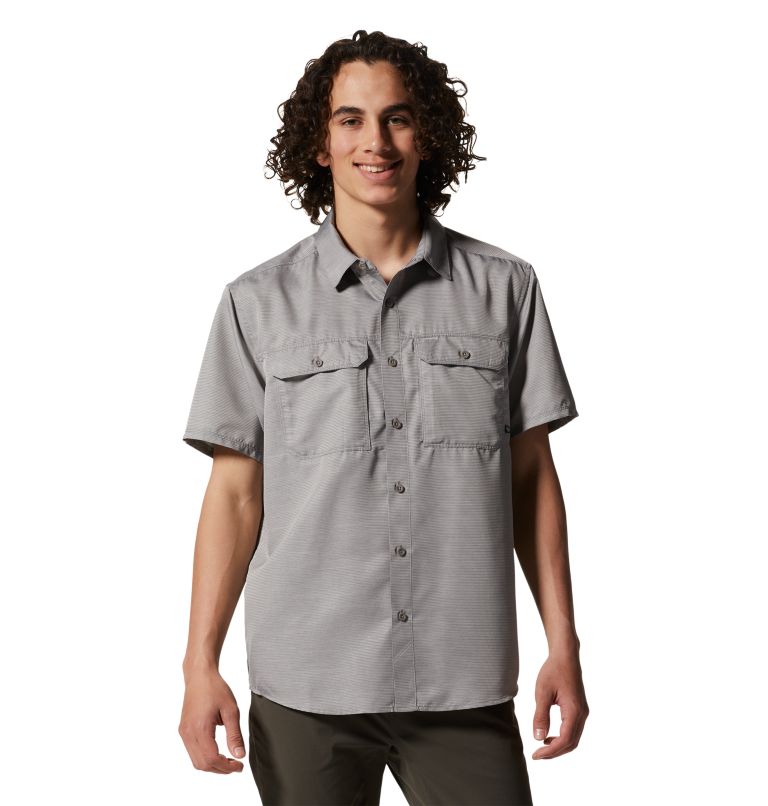 Mountain Hardwear Men's Canyon Short Sleeve Shirt - Manta Grey Manta Grey