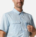 Mountain Hardwear Men's Canyon Short Sleeve Shirt - Blue Chambray Blue Chambray