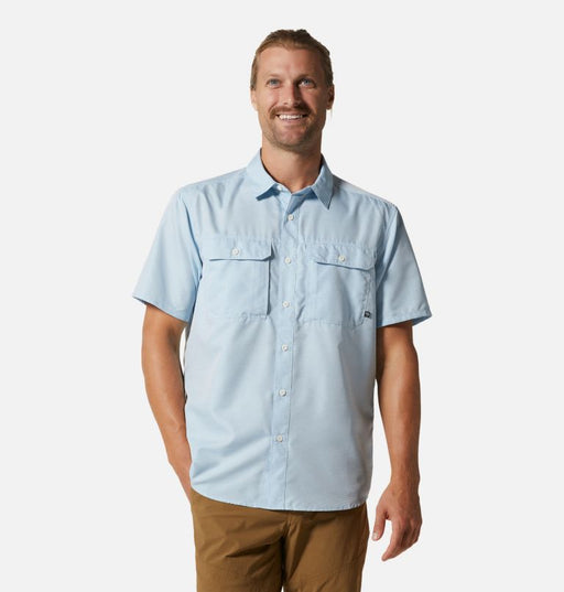 Mountain Hardwear Men's Canyon Short Sleeve Shirt - Blue Chambray Blue Chambray