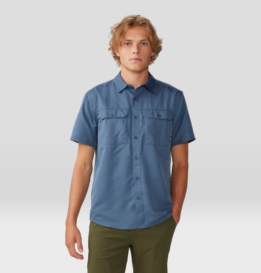 Mountain Hardwear Men's Canyon Short Sleeve Shirt - Zinc Zinc