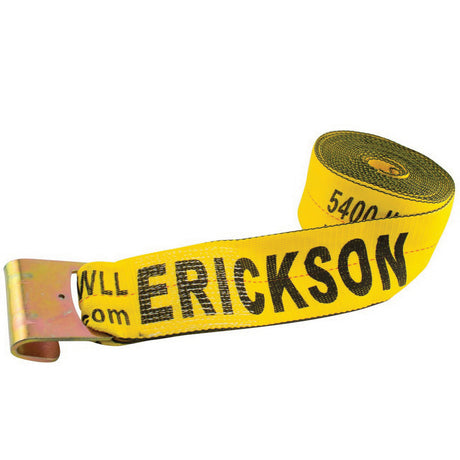 Erickson Flat Bed Hook Winch Strap / 4INX40FT