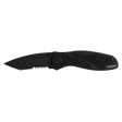 Kershaw Bluer Tanto Serrated Knife - Black Blackst