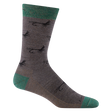 Darn Tough Men's Mcfly Crew Lightweight Lifestyle Sock - Taupe Taupe