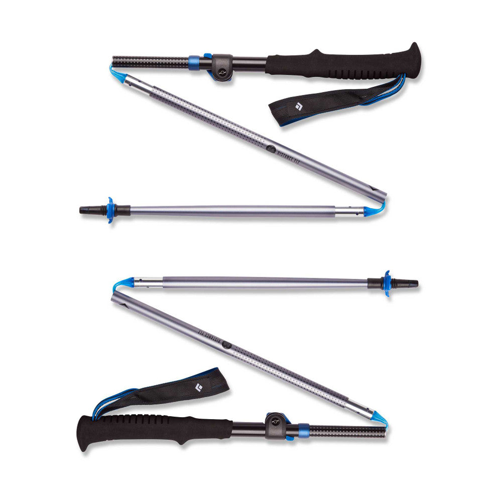 Black Diamond Equipm Distance Flz Trekking Poles 110cm Pewter Pewter