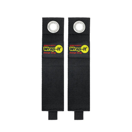 Wrap It 17-inch Heavy-Duty Storage Straps - 2 Pack Black /  / 2PK