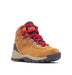 Columbia Women's Newton Ridge Plus Waterproof Amped Hiking Boot - Elk/Mountain Red Elk/Mountain Red