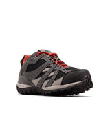 Columbia Youth Redmond Waterproof Shoe Black/Flame