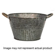 robert allen home & garden Planter with Handle Aged nickel