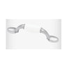 Liberty Hardware Cabinet Pull Chrome white