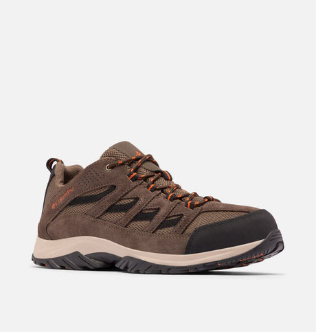 Columbia Men's Crestwood Hiking Shoe Camo Brown/Heatwave