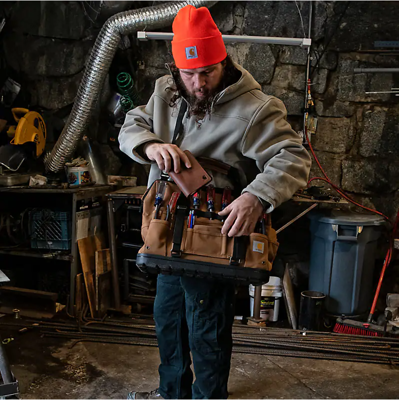 Carhartt 18-Inch Molded Base Heavyweight Tool Bag