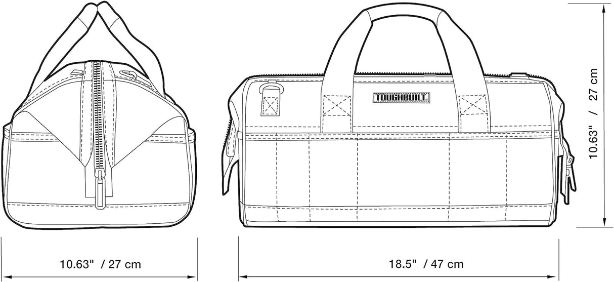 ToughBuilt 18-inch Builder Tool Bag