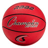 CHAMPION SPORTS Junior Size 5 Rubber Basketball, Red Red