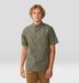 Mountain Hardwear Men's Big Cottonwood Short Sleeve Shirt - Combat Green Canopy Plaid Combat Green Canopy Plaid