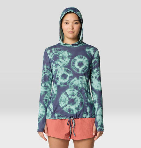 Mountain Hardwear Womens Crater Lake Long Sleeve Hoody - Mineral Spring Mineral Spring