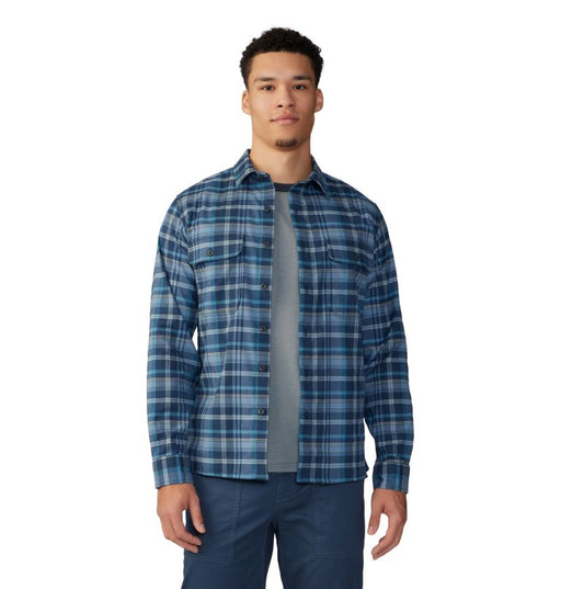 Mountain Hardwear Men's Voyager One Long Sleeve Shirt Light zinc buck