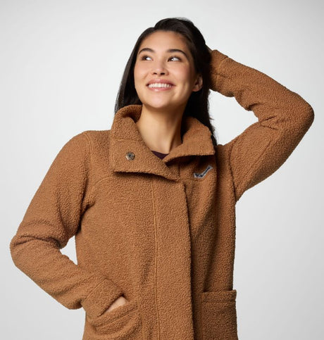 Columbia Women's Panorama Long Jacket - Camel Brown Camel Brown