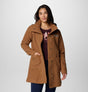 Columbia Women's Panorama Long Jacket - Camel Brown Camel Brown