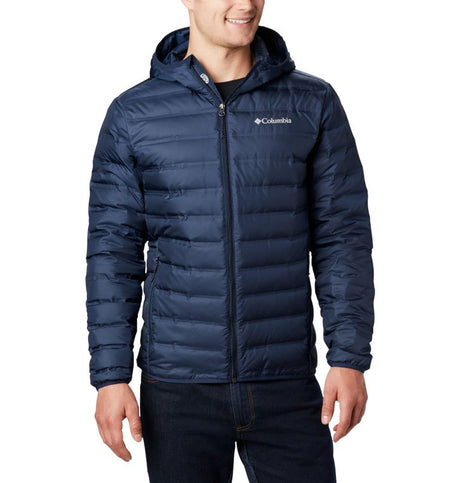 Columbia Men's Lake 22 Down Hooded Jacket Collegiate Navy