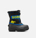 Sorel Childrens Snow Commdander Boot Black/super blue
