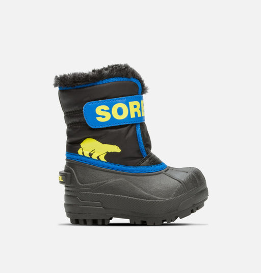 Sorel Toddler Snow Commander Boot Black/super blue