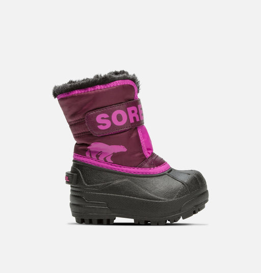 Sorel Toddler Snow Commander Boot Purple dahila