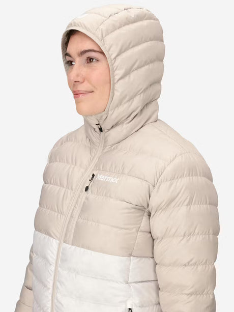 Marmot Womens Highlander Hoody Birch bark/pearl