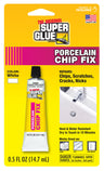 Super Glue Porcelain Chip Fix Whits